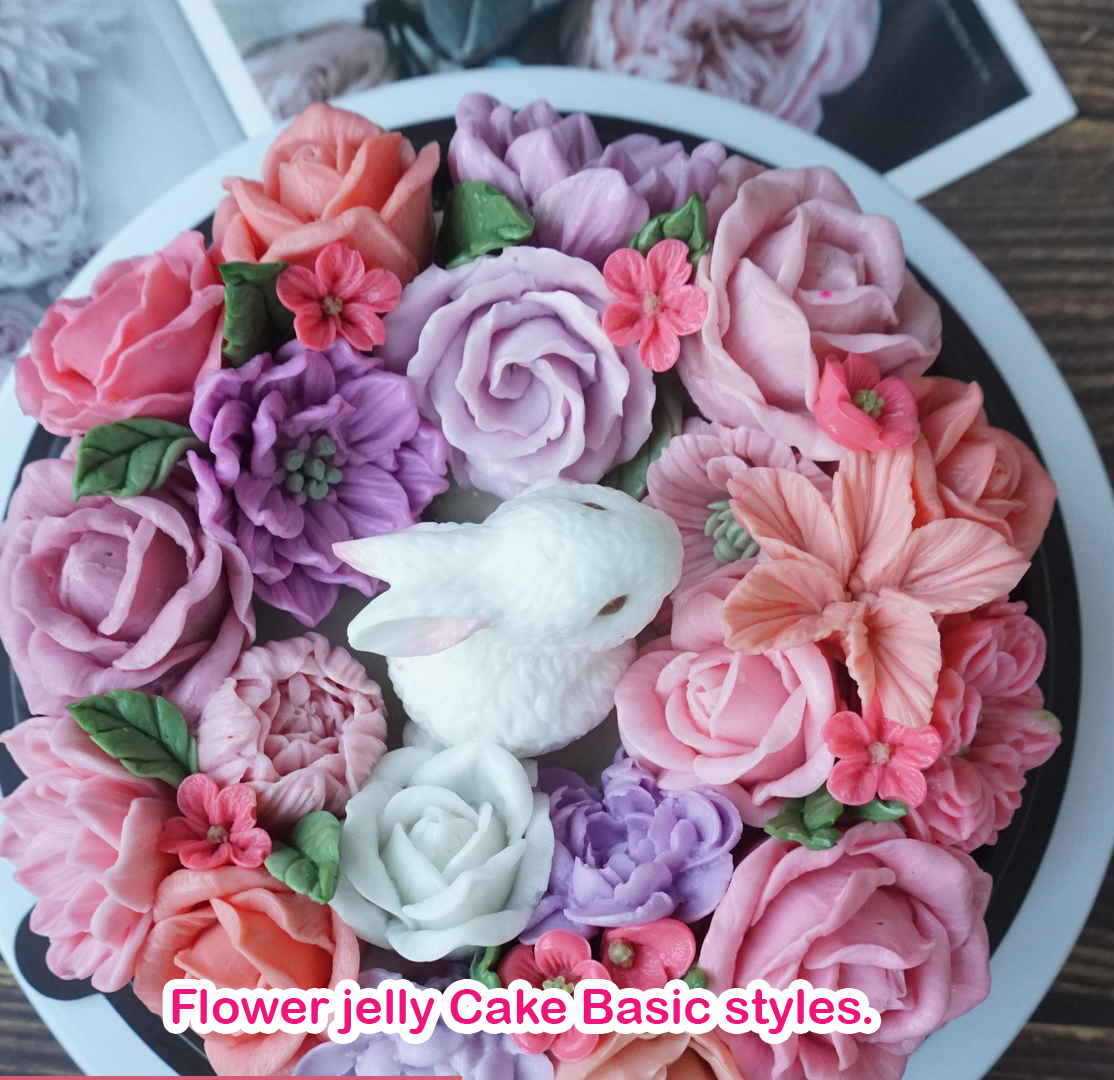 Flower Jelly cake online class